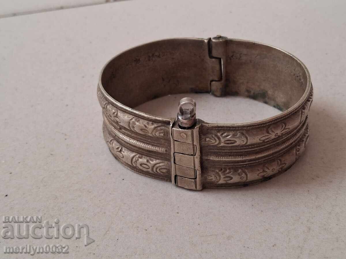 Revival silver bracelet with silver pin ornament jewelry costume - 5