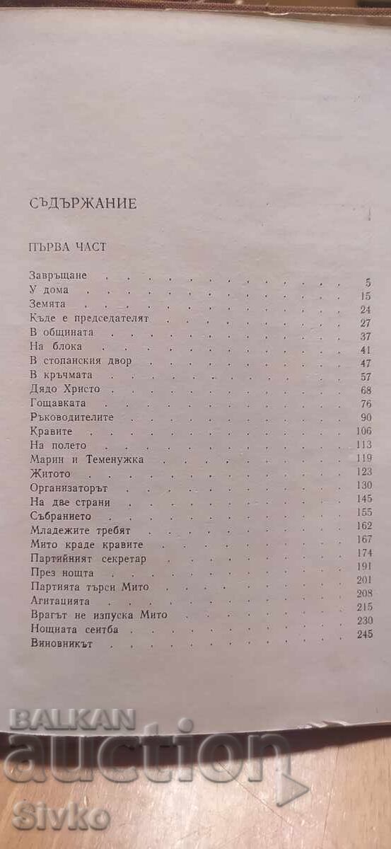 Auction  Own land, St. Ts. Daskalov