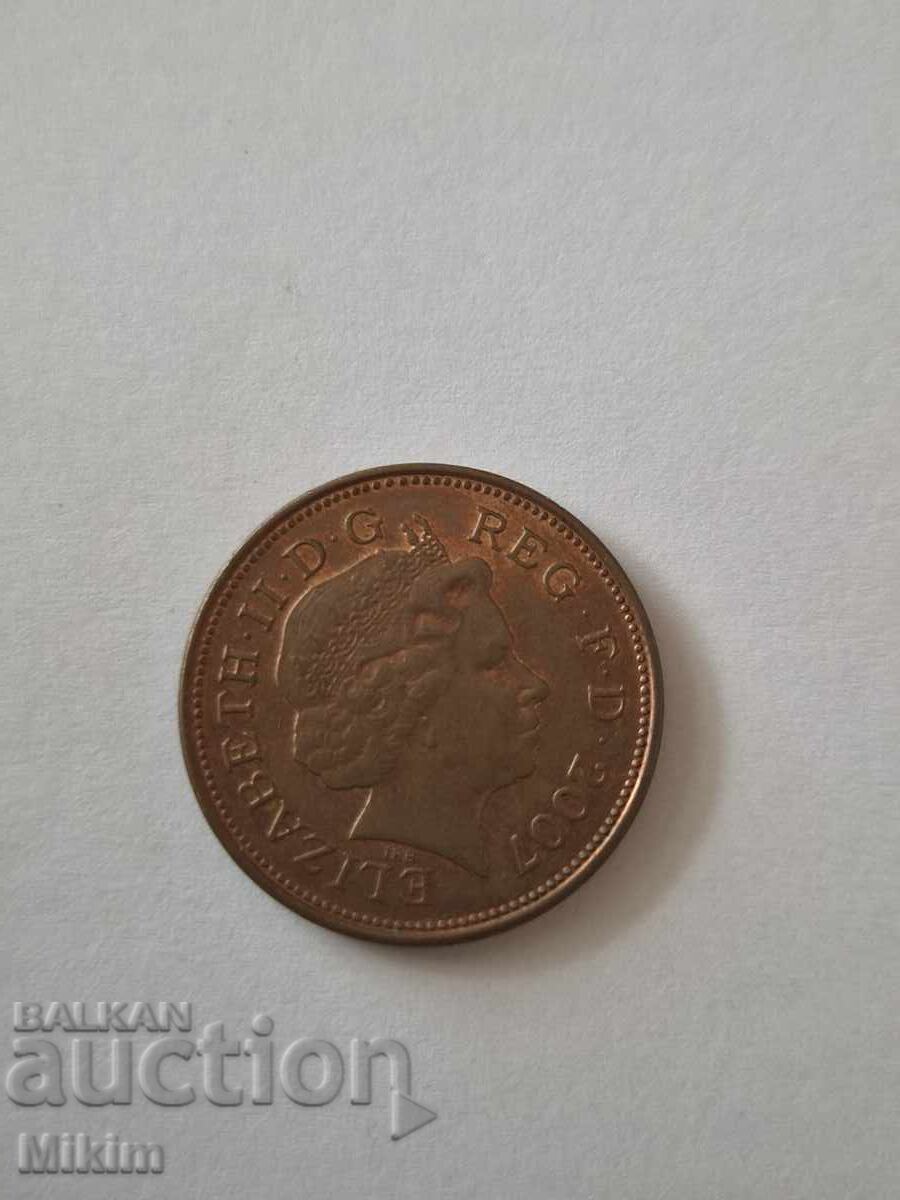 2 pence coin 2007 UK with price € 0.01 | 0.02 BGN 2 pence coin 2007 UK with price € 0.01 | 0.02 BGN