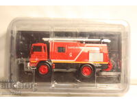 MODEL MAȘINUȚĂ CAMION DE POMPIERI RENAULT 1/64