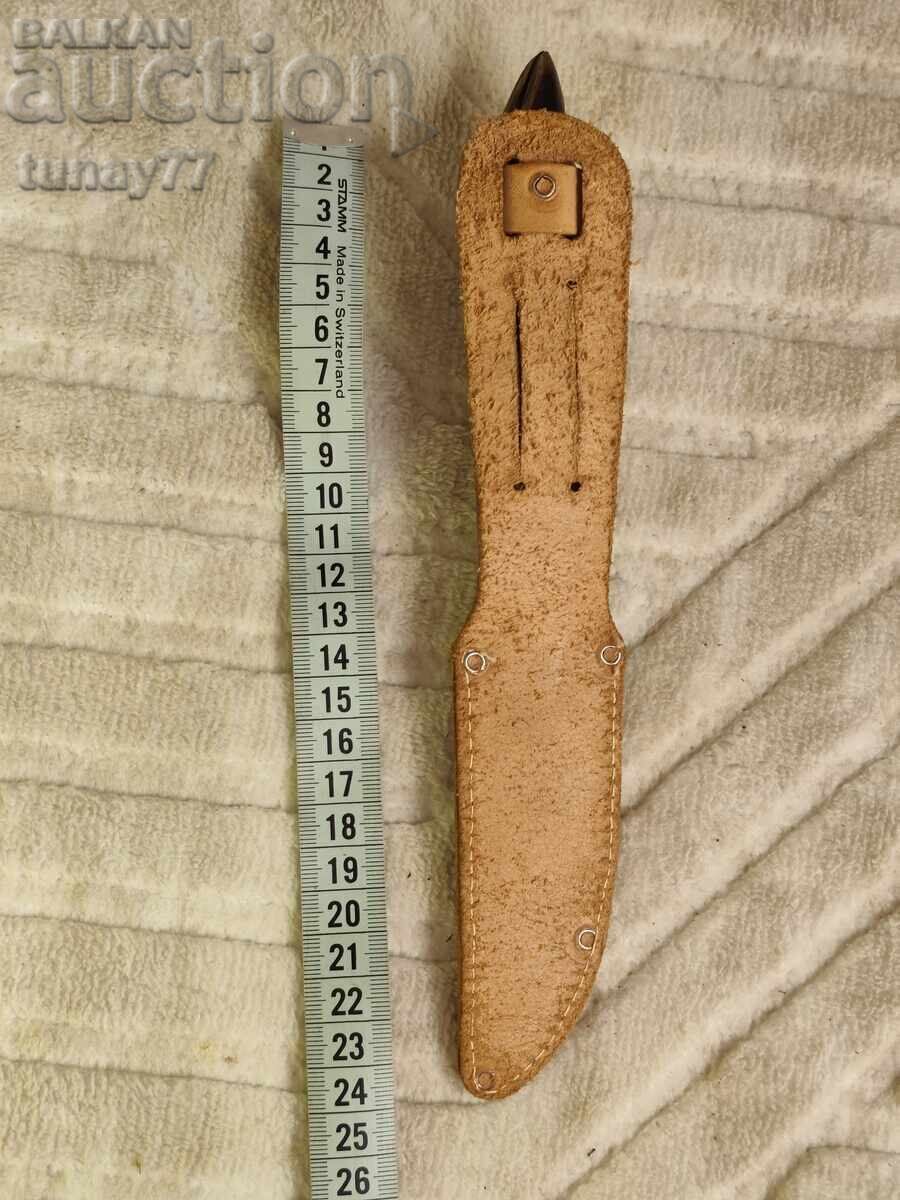 Cuțit de vânătoare. Caracteristica acestuia este că mânerul este fabricat cu preț € 55.00 | 107.57 BGN