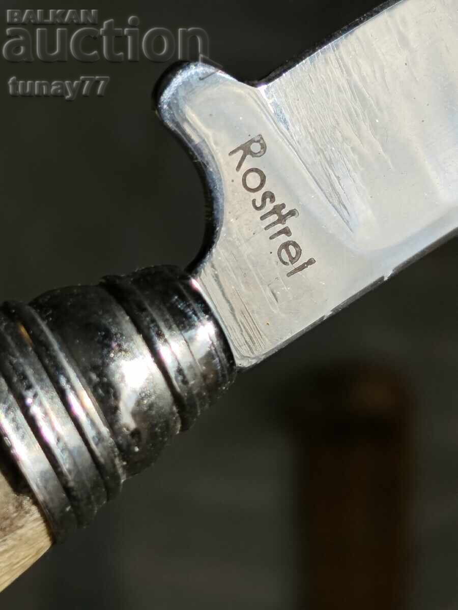 Cuțit de vânătoare. Caracteristica acestuia este că mânerul este fabricat - 5