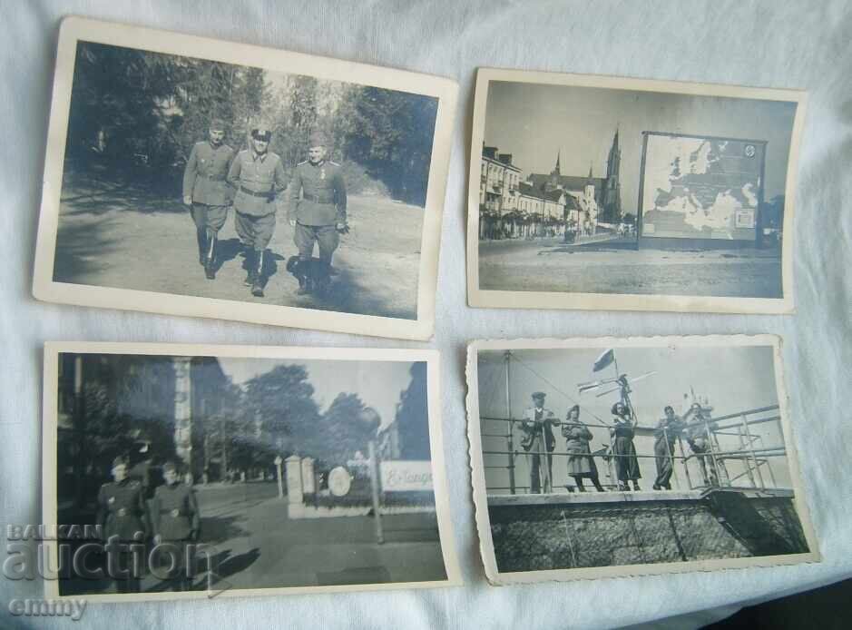 Fotografie mică 4 bucăți - Al Doilea Război Mondial, Berlin, Germania