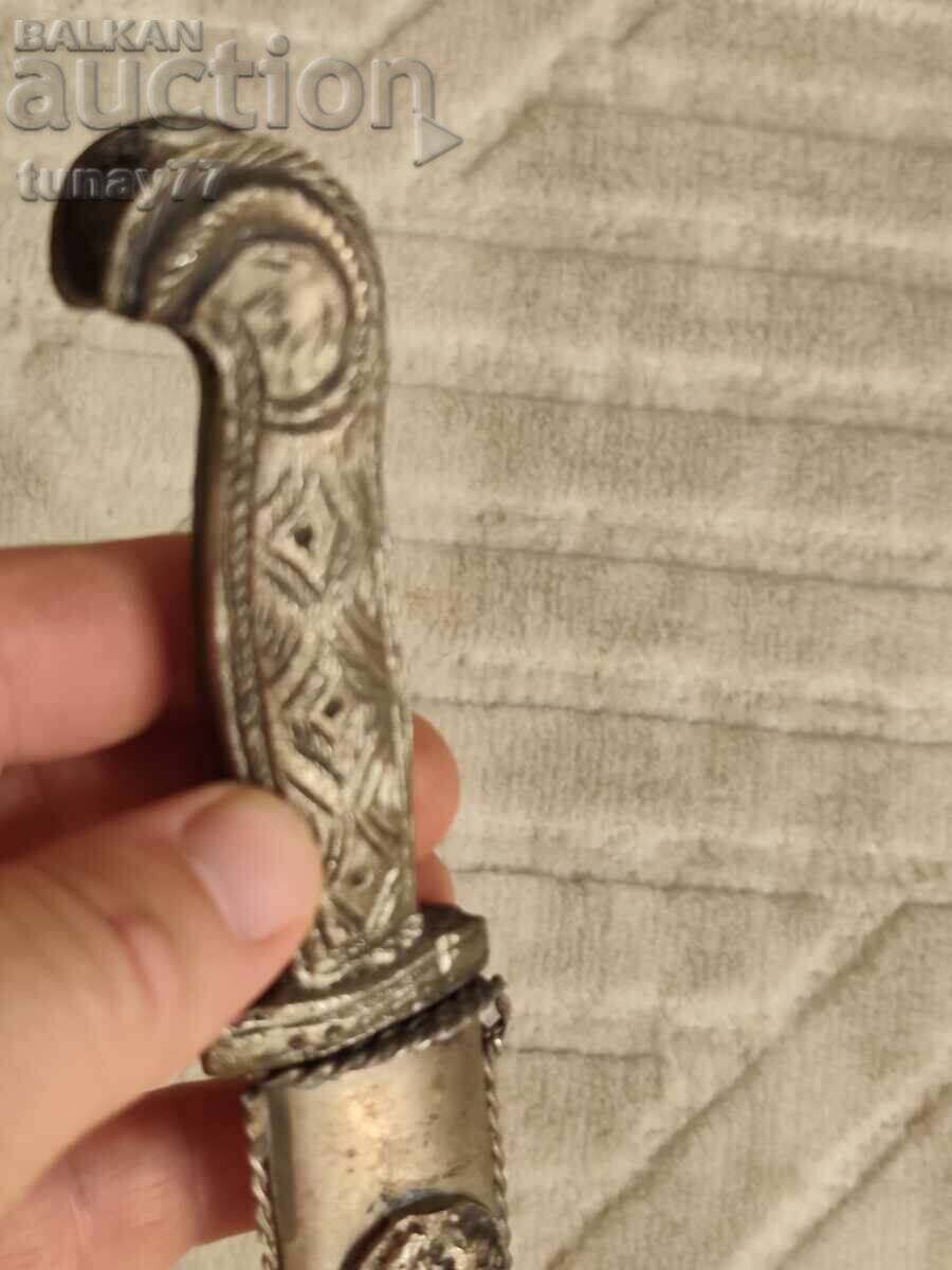 Knife/dagger in sheath, antique cutter - 7 Knife/dagger in sheath, antique cutter - 7