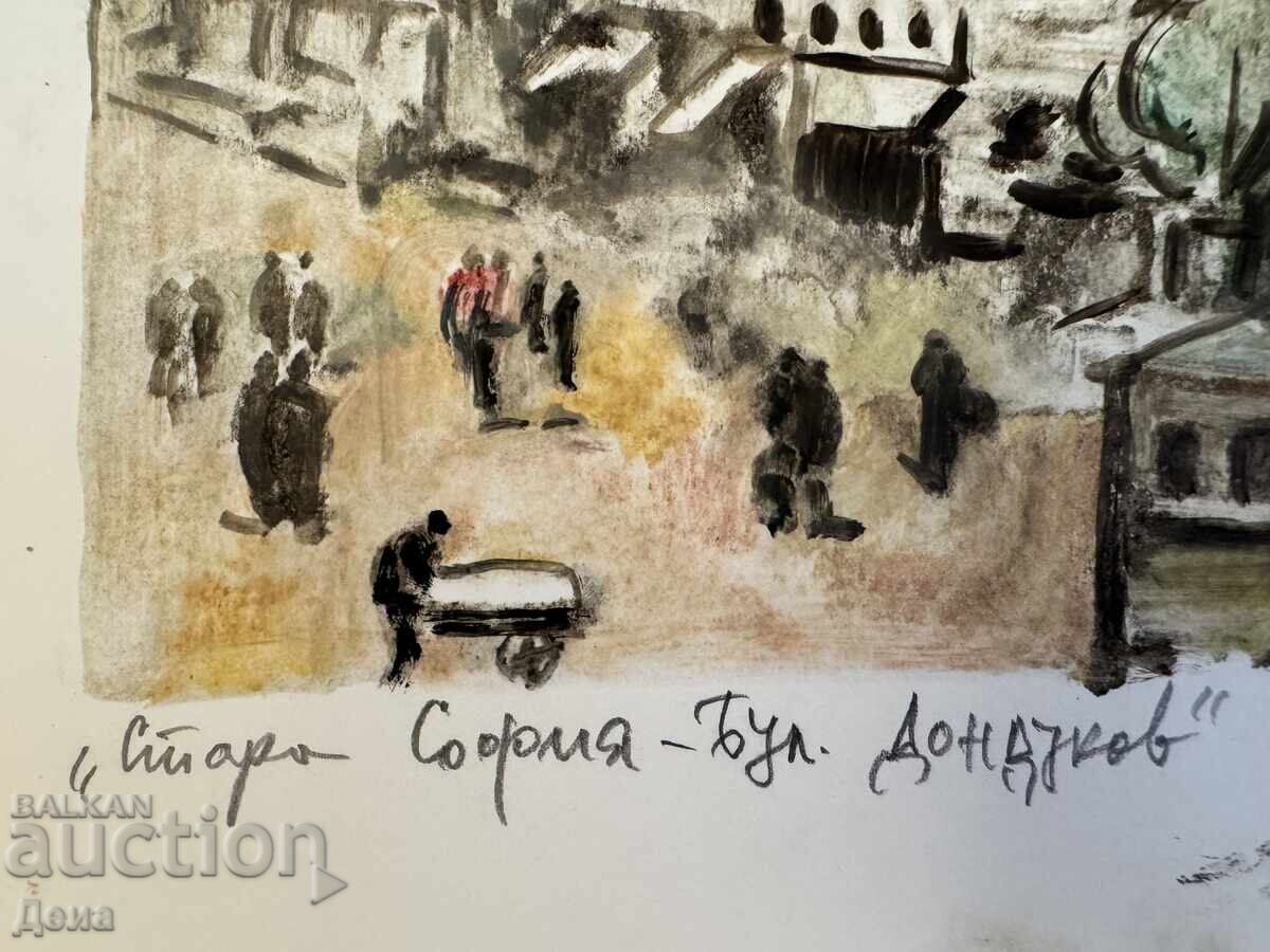 Auction  Peter Nenov monotype