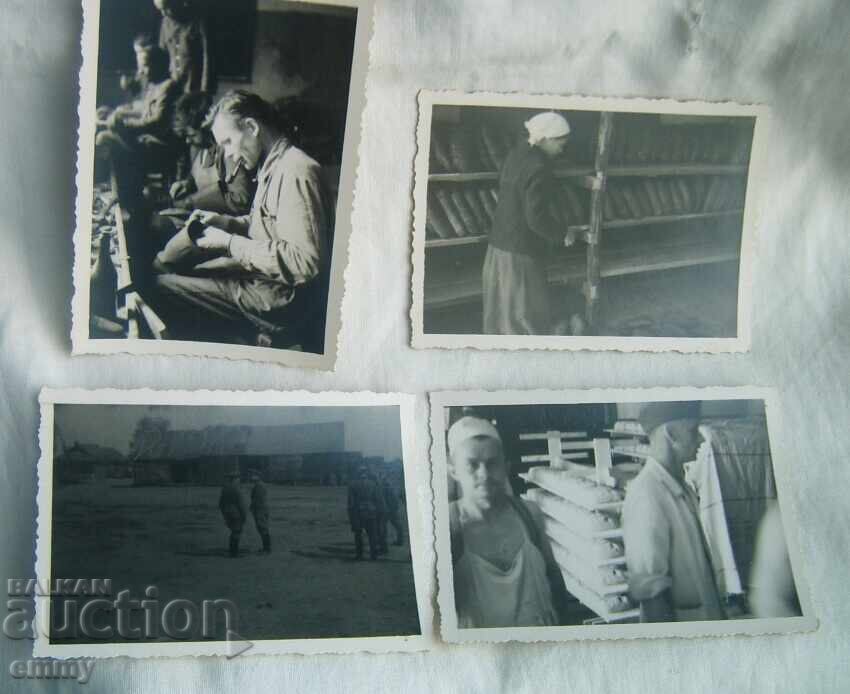 Fotografii mici 4 bucăți - Al Doilea Război Mondial, Germania, 1942