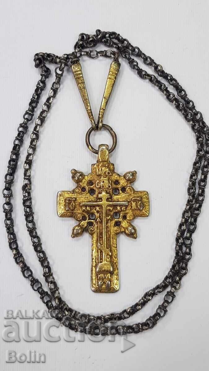 Delivery of Unique Russian Imperial Silver, Gilded Cross - 18th Century Delivery of Unique Russian Imperial Silver, Gilded Cross - 18th Century