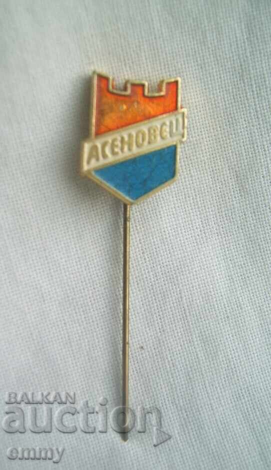 Insignă fotbal - FC Asenoveț, Asenovgrad
