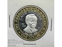 Μικρονησία 1 δολάριο 2004 Calvin Coolidge