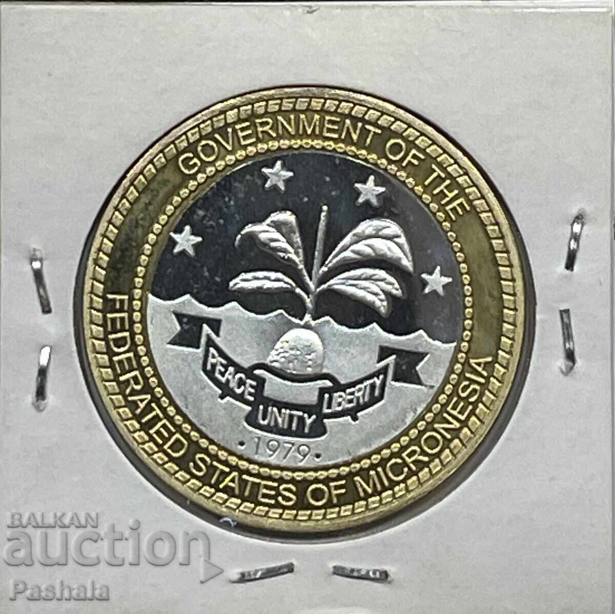 Micronesia 1 dollar 2004 Millard Fillmore with price € 10.00 | 19.56 BGN Micronesia 1 dollar 2004 Millard Fillmore with price € 10.00 | 19.56 BGN