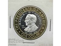Μικρονησία 1 δολάριο 2004 Warren G Harding
