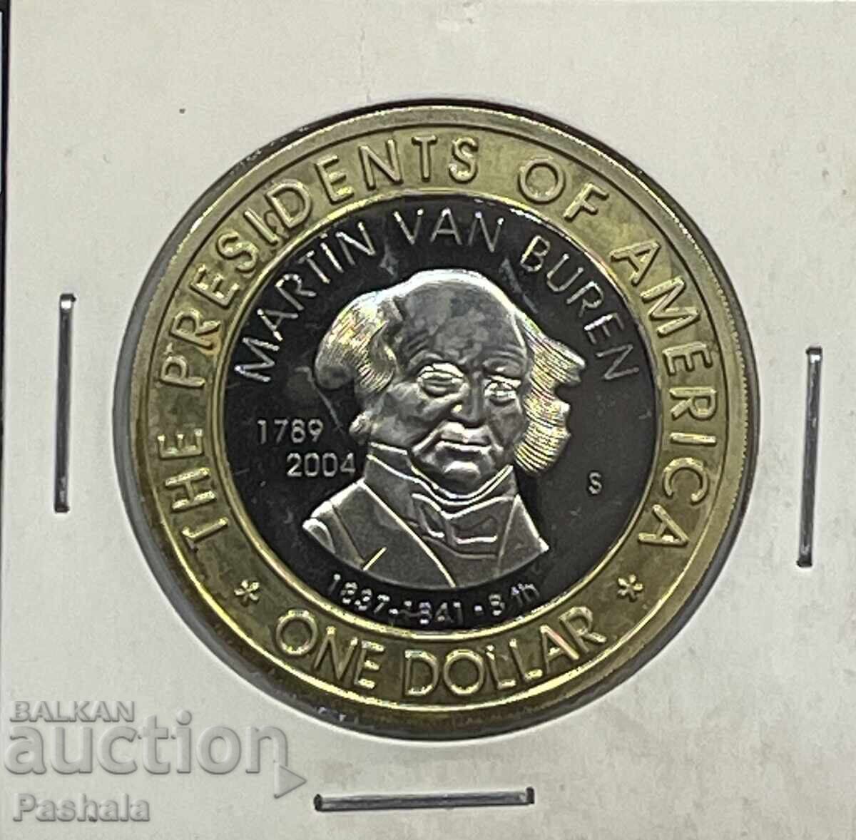 Micronesia 1 dollar 2004 Martin Van Buren Micronesia 1 dollar 2004 Martin Van Buren