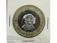 Micronezia 1 dolar 2004 Martin Van Buren