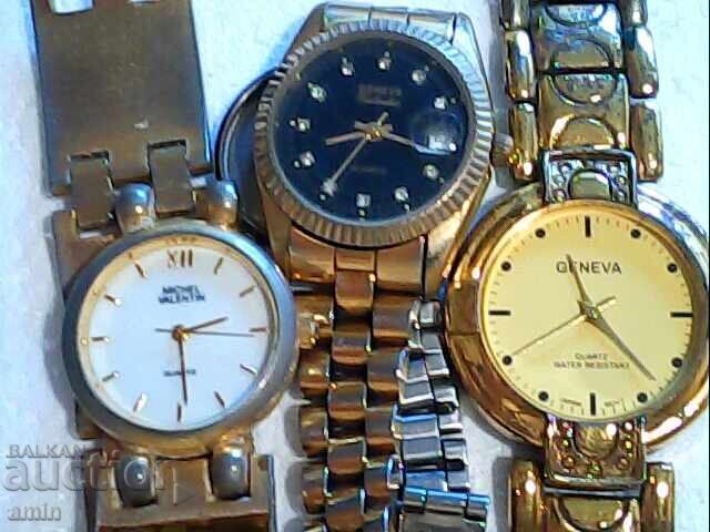 Gold-plated watches - 5 Gold-plated watches - 5