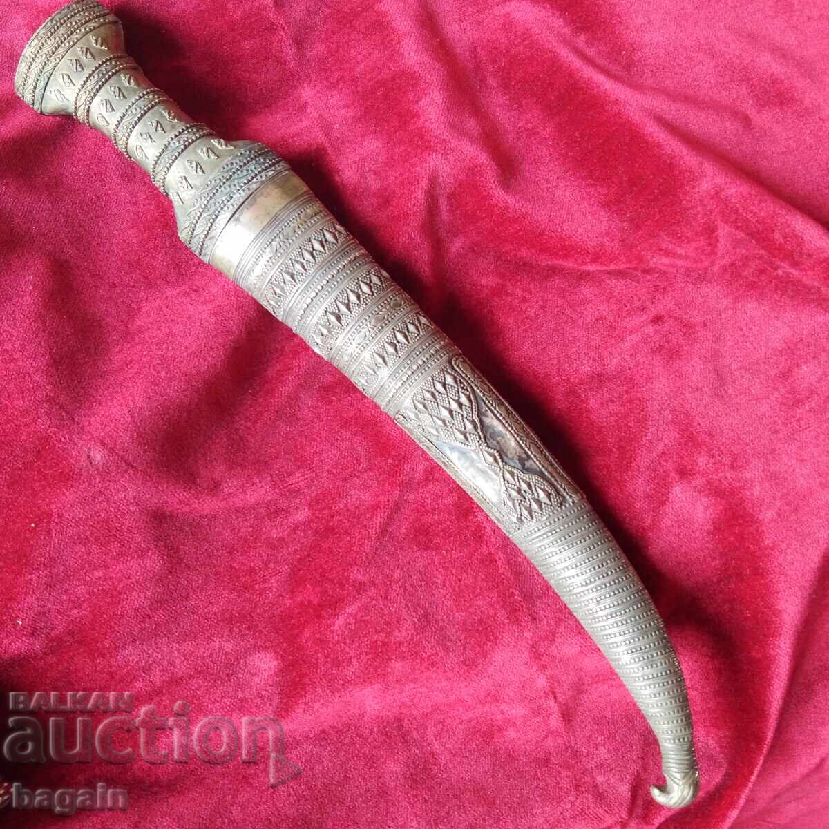 Turkish khanjar with silver scabbard with price € 300.00 | 586.75 BGN
