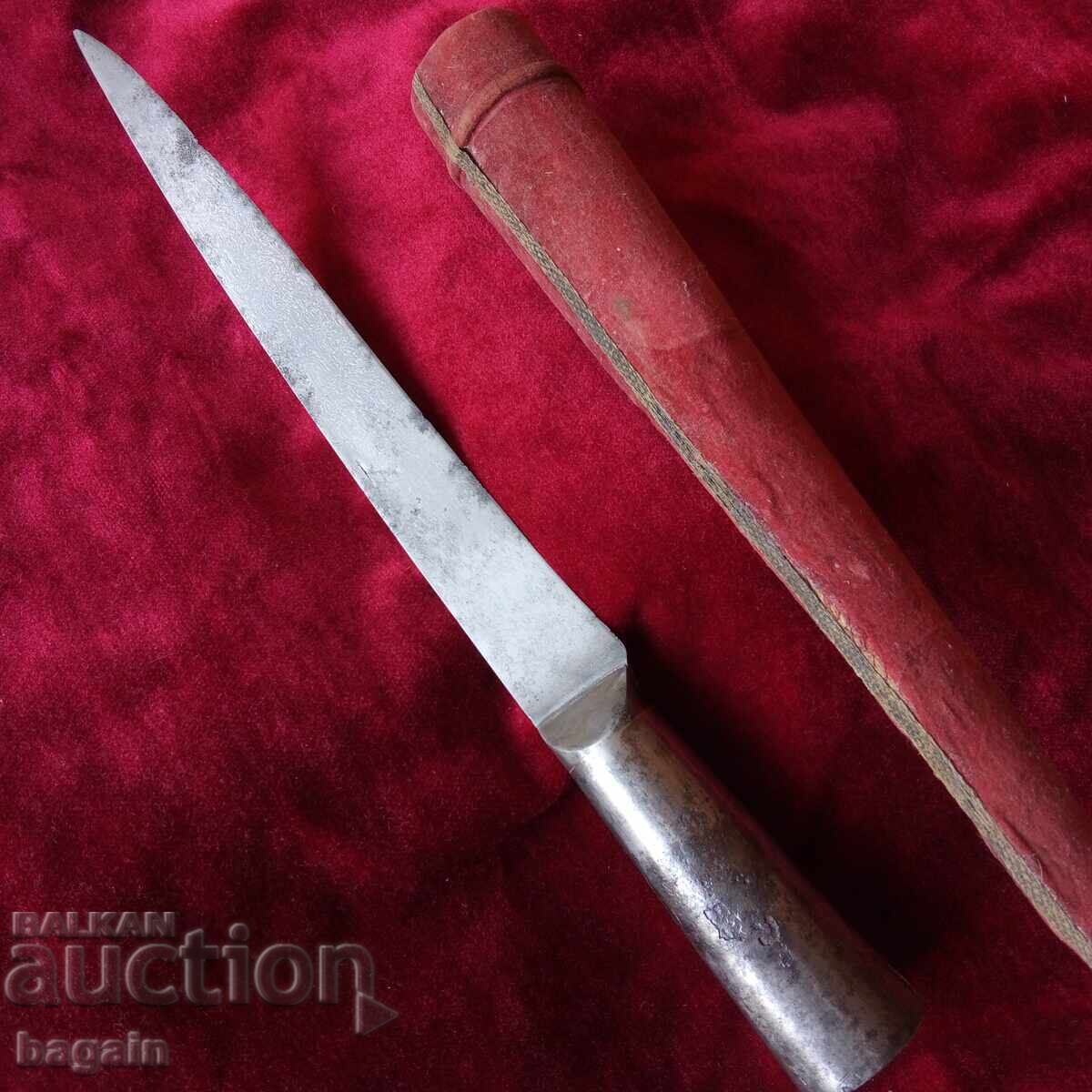 Kard made of Damascus steel, dagger, yatagan