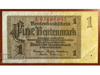 1 рентенмарка, Германия, 1937 г.