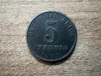 Germania - 5 pfenigi (1921) - A