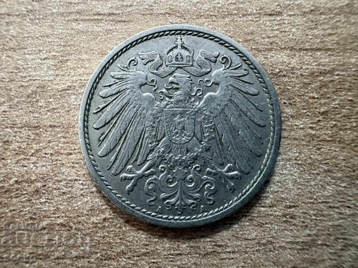 Germany - 10 Pfennig (1899) - A with price € 0.45 | 0.88 BGN