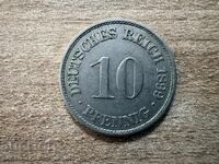 Germany - 10 Pfennig (1899) - A