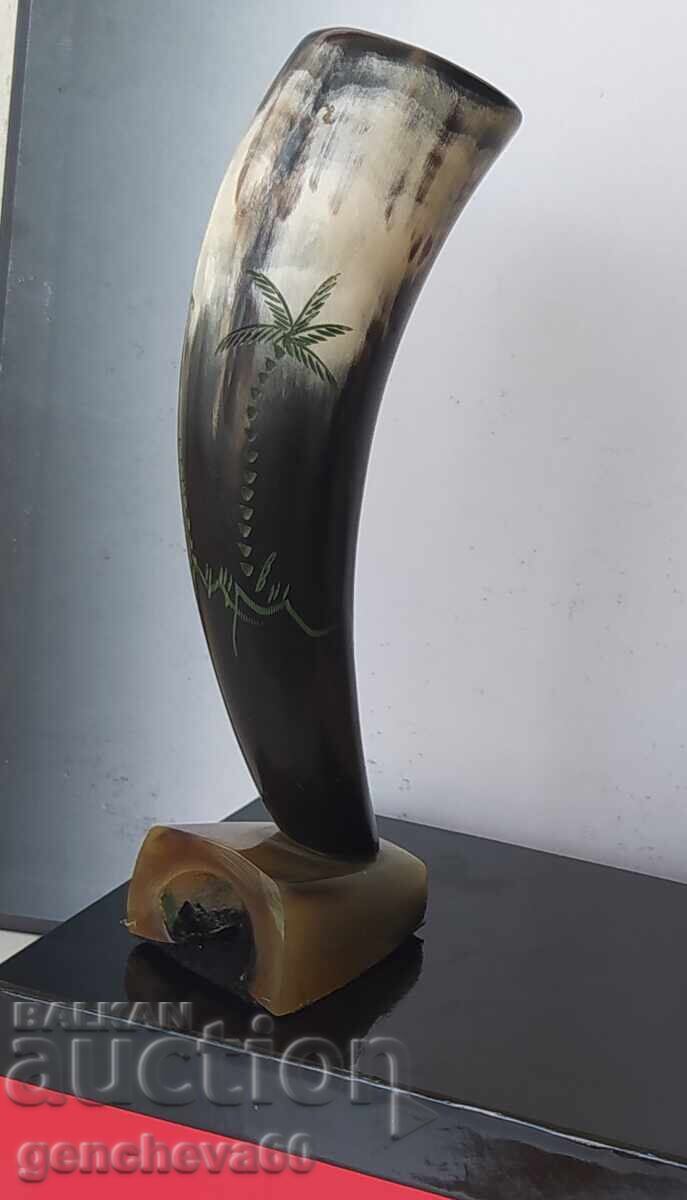 Vintage κέρατο βούβαλου