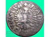 Фира 1632-1662 Австрия 1/4 Кройцер Хол Тирол Фердинанд Карл