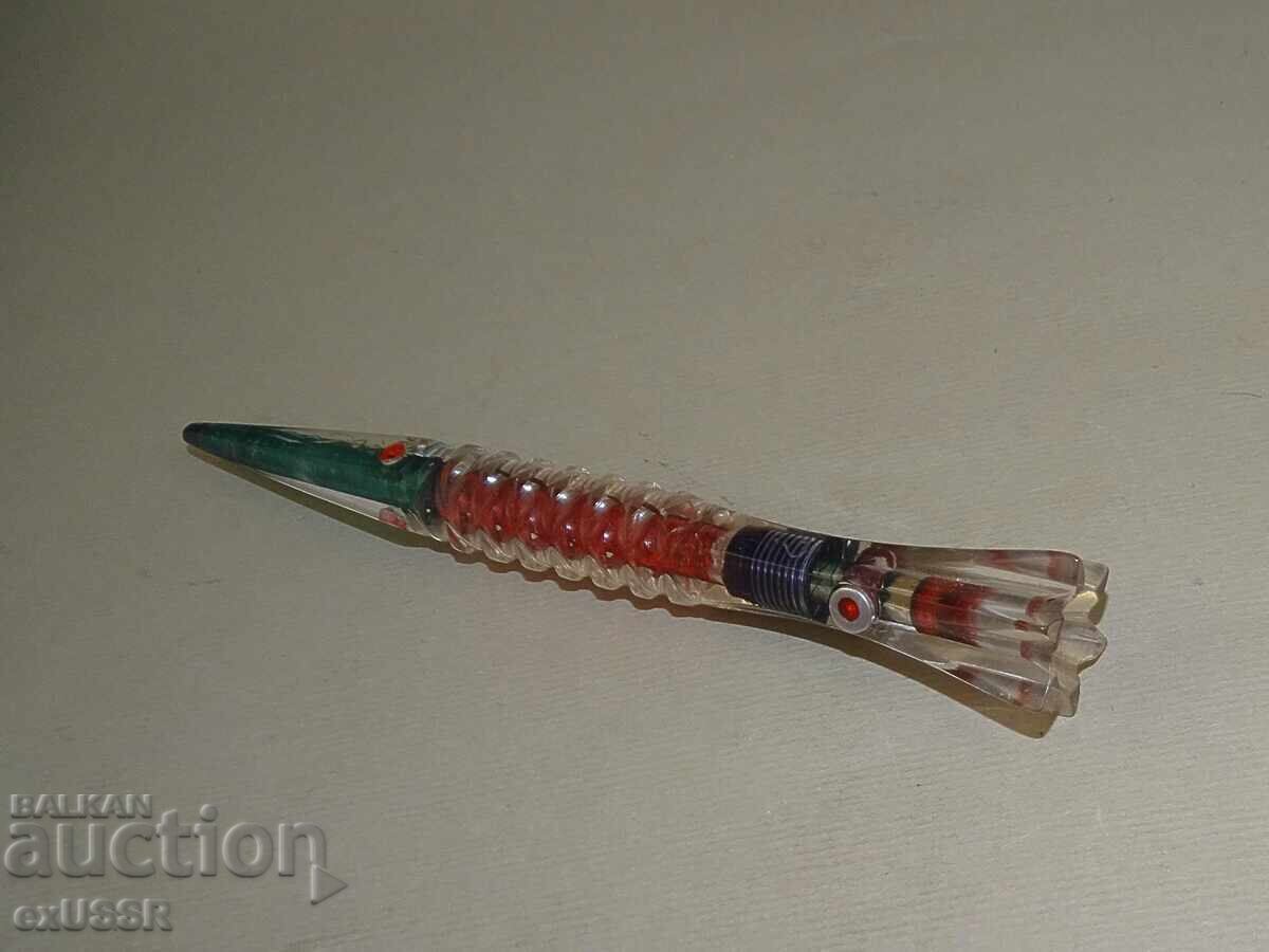 Vintage plexiglass pen - 5