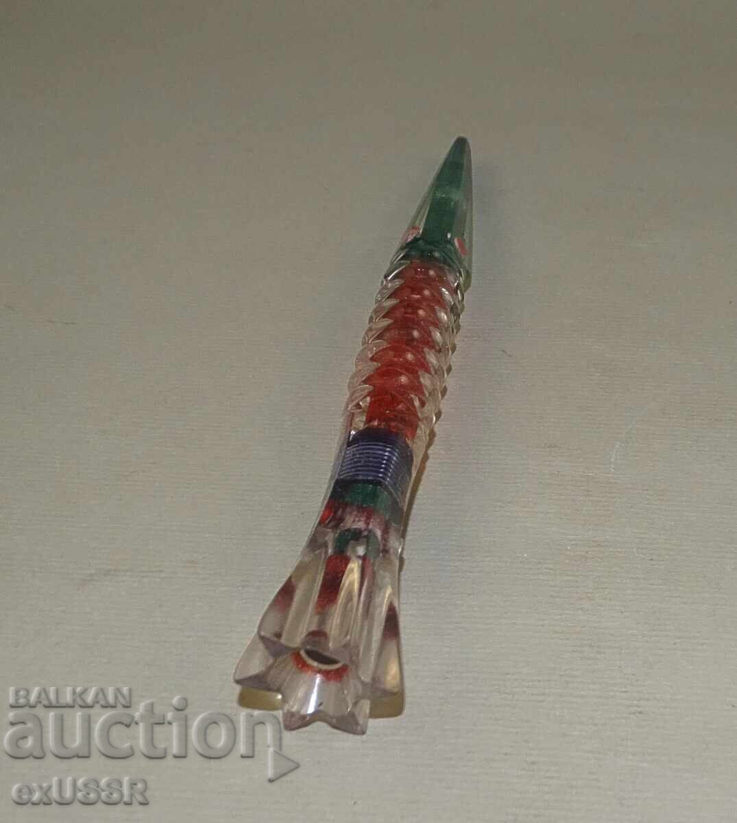 Vintage plexiglass pen - 6