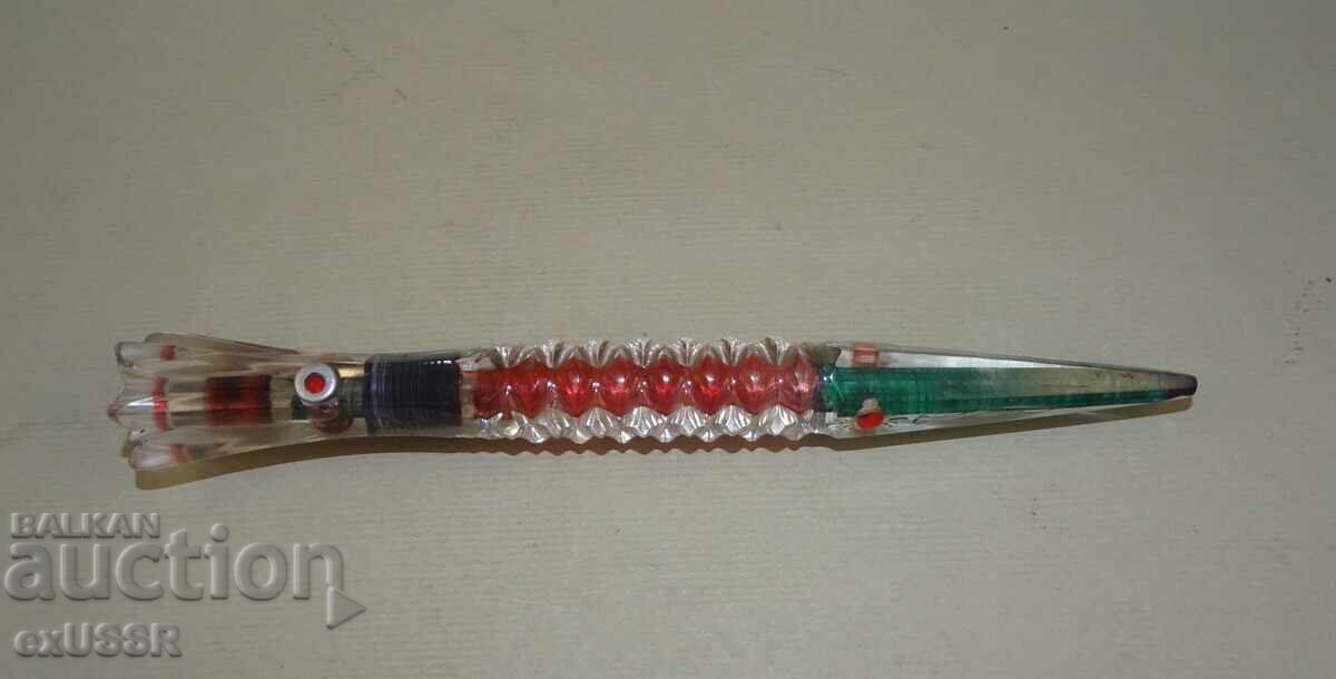 Vintage plexiglass pen - 7