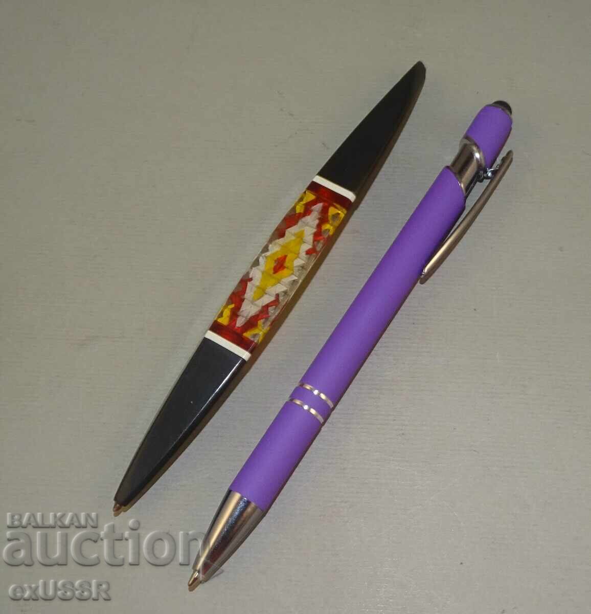 Vintage plexiglass pen ballpoint pen No. 2 with price € 25.00 | 48.90 BGN