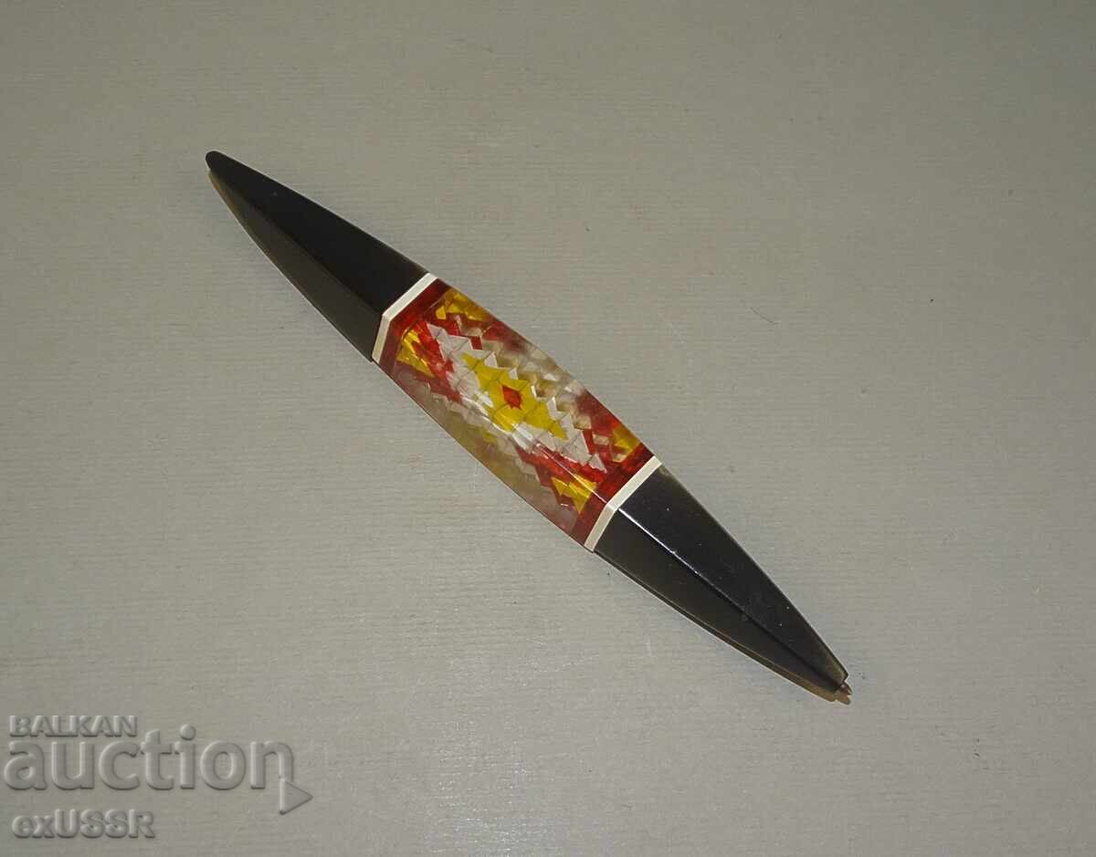Auction  Vintage plexiglass pen ballpoint pen No. 2