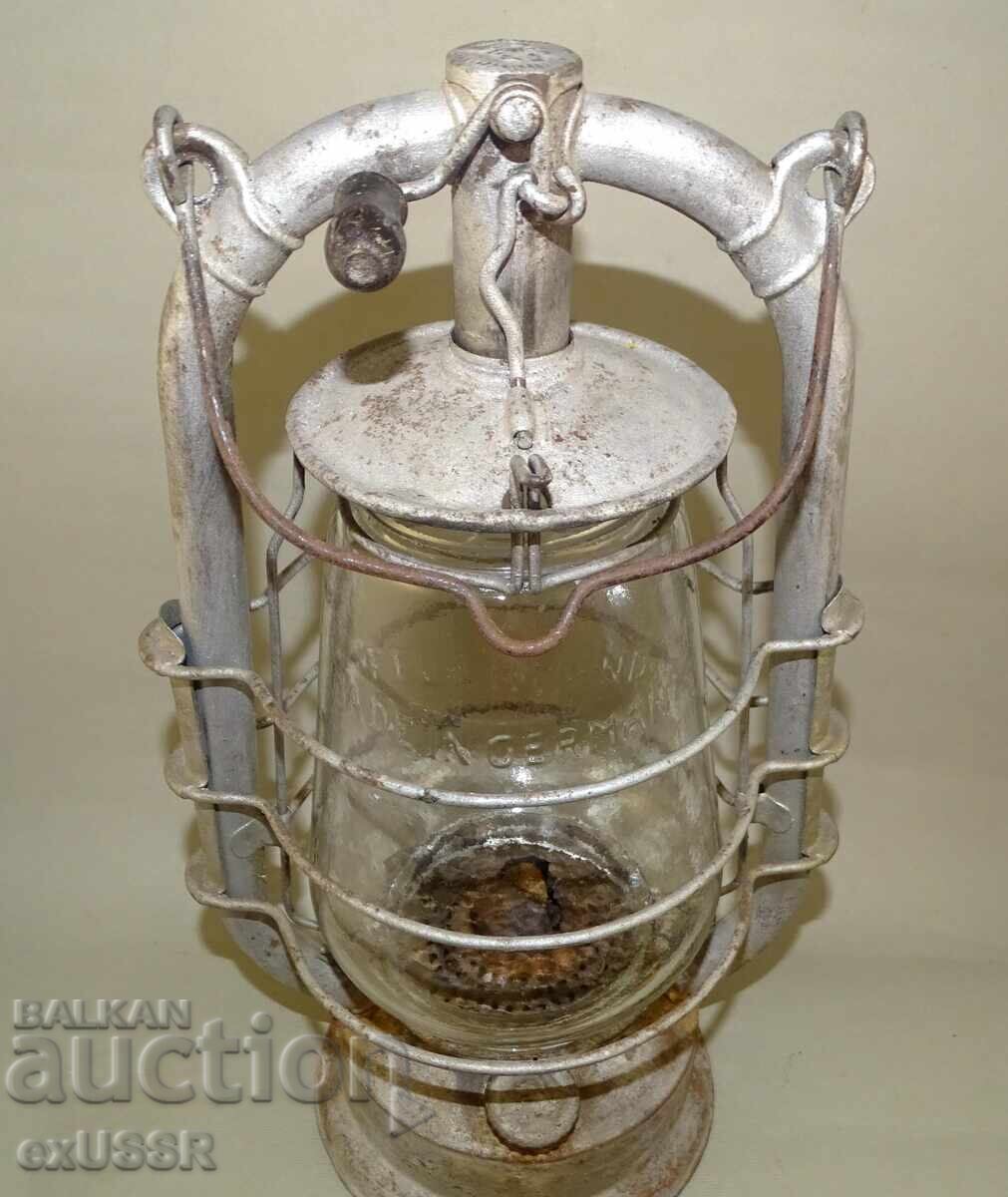 Delivery of Vintage German Gas Lantern
