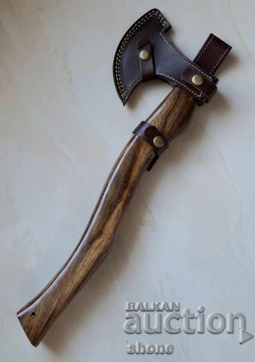 Τσεκούρι, τσεκούρι, λεπίδα, μαχαίρι, καρακουλάκ, δαμασκηνό, διπλό με τιμή € 100.00 | 195.58 BGN
