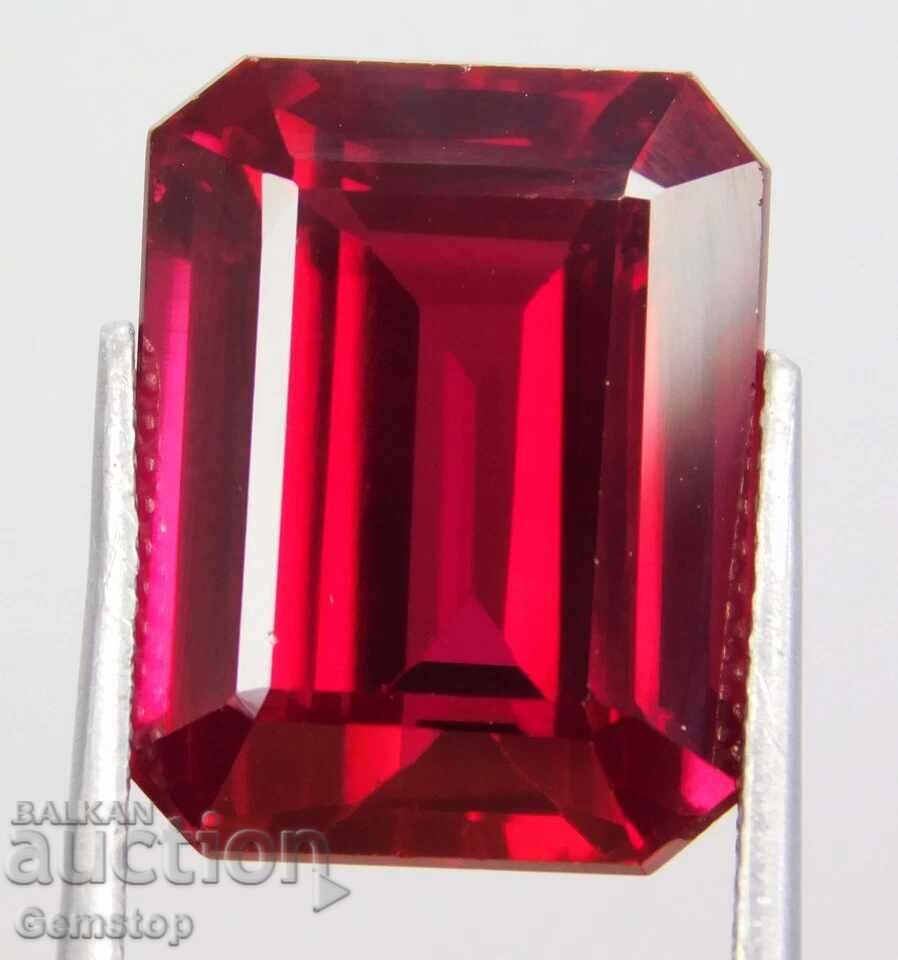 Auction  NR! 6.90 ct natural ruby emerald cert. AGL from $1!