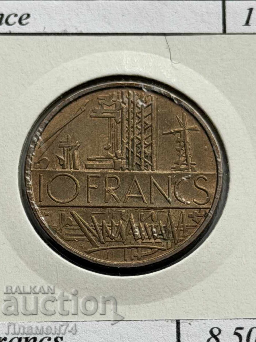 10 franci 1974 Franta