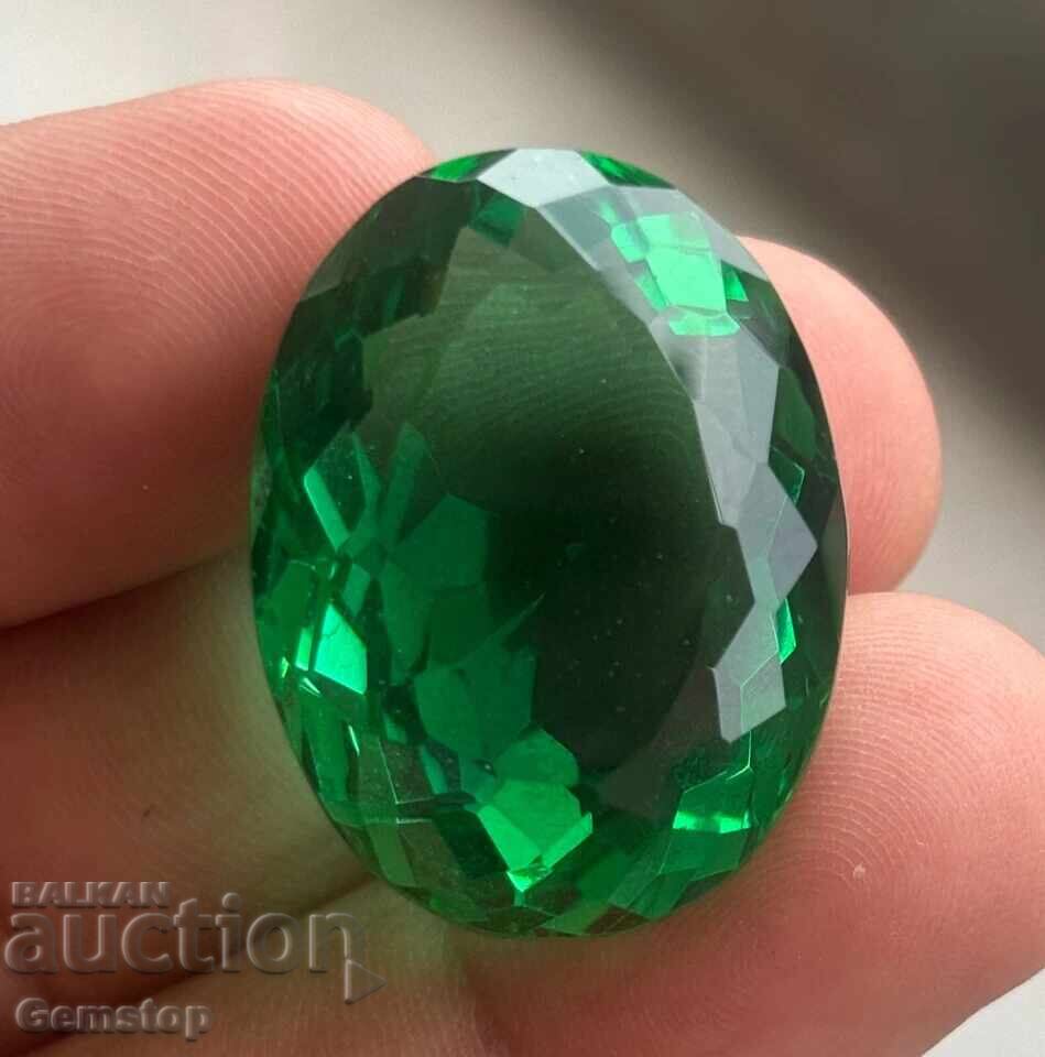 Licitație Fără preț de rezervă! Set de 7.00 ct. smarald natural oval, certificat IGL, de la 1 RON!
