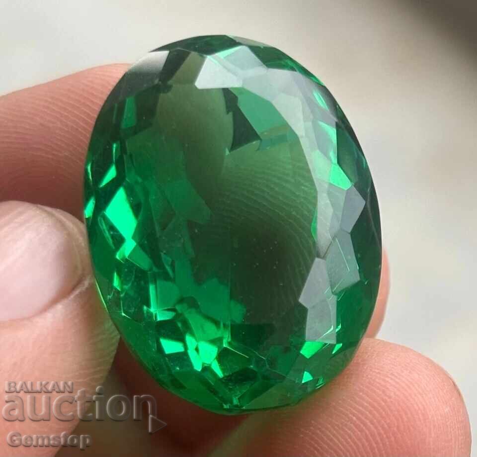 Fără preț de rezervă! Set de 7.00 ct. smarald natural oval, certificat IGL, de la 1 RON! - 5