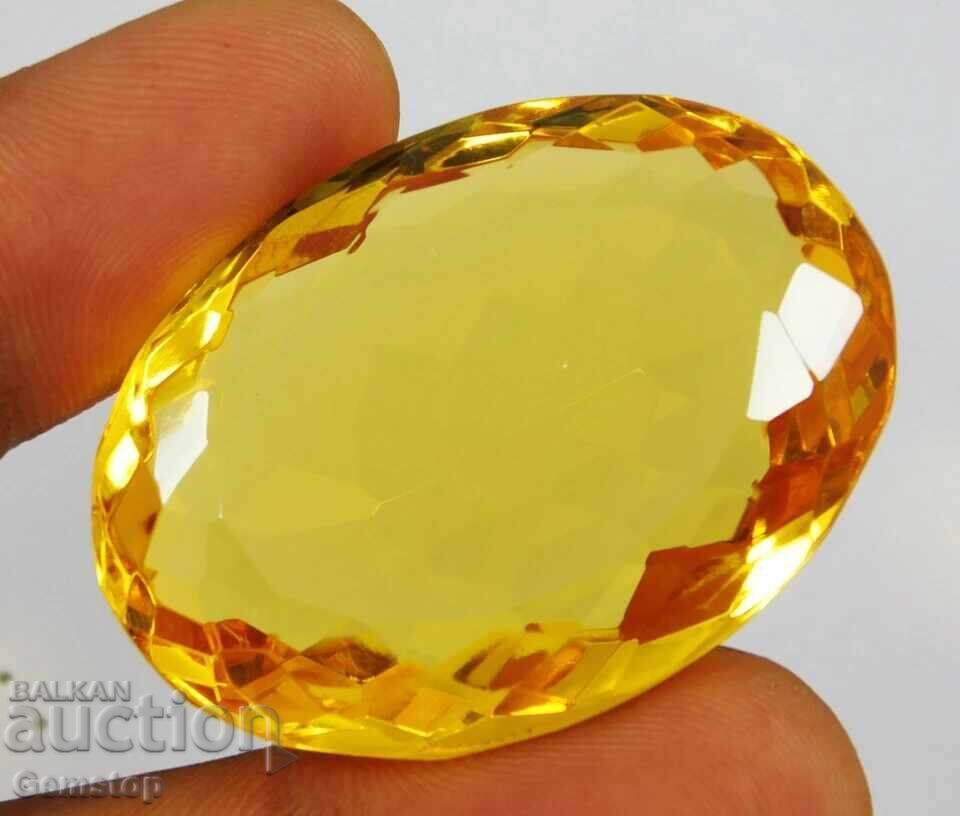 NO RESERVE! 112.12ct Natural Imperial Topaz OMGTL cert from 1c! with price € 6.08 | 11.89 BGN