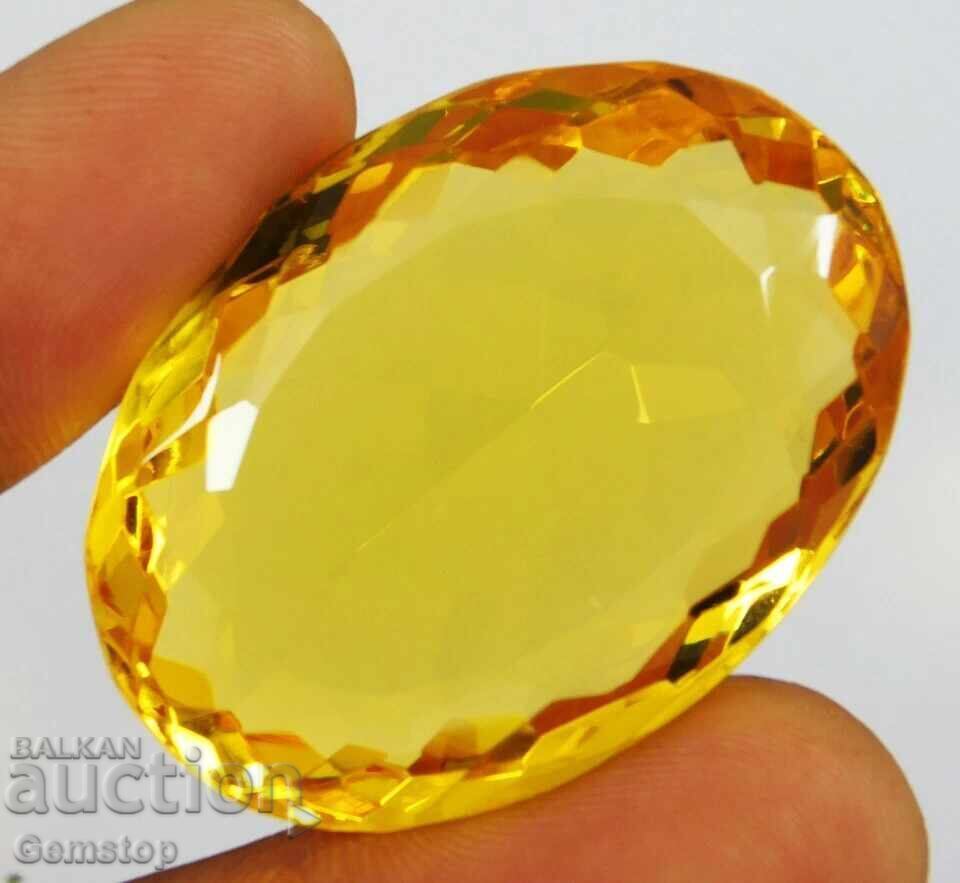 Delivery of NO RESERVE! 112.12ct Natural Imperial Topaz OMGTL cert from 1c!