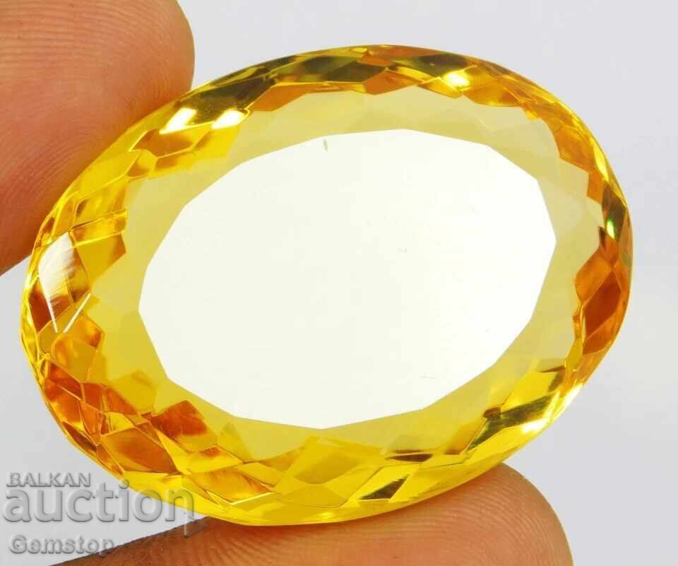 NO RESERVE! 112.12ct Natural Imperial Topaz OMGTL cert from 1c!