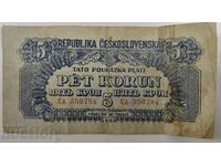 1944 5 KRONOS OCCUPATION CZECHOSLOVAKIA