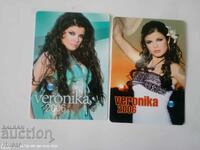 2 pcs Veronika calendars, folk, pop-folk calendar
