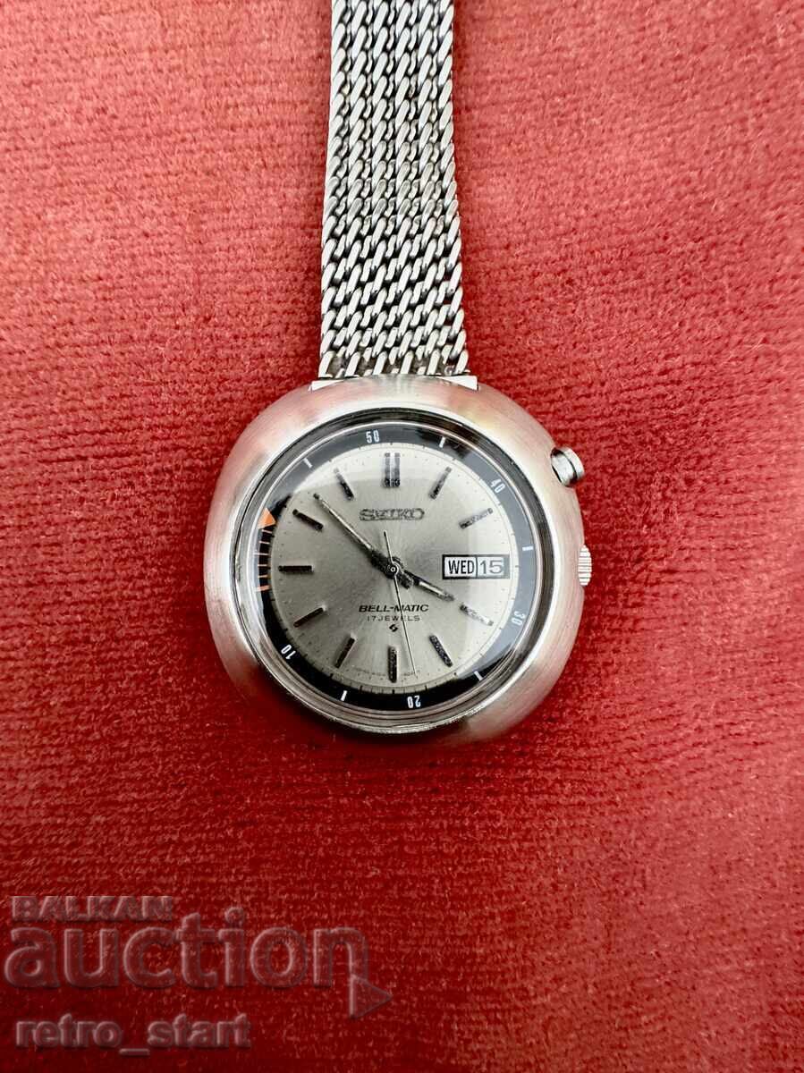Auction  Seiko Bell Matic, Seiko bell, working