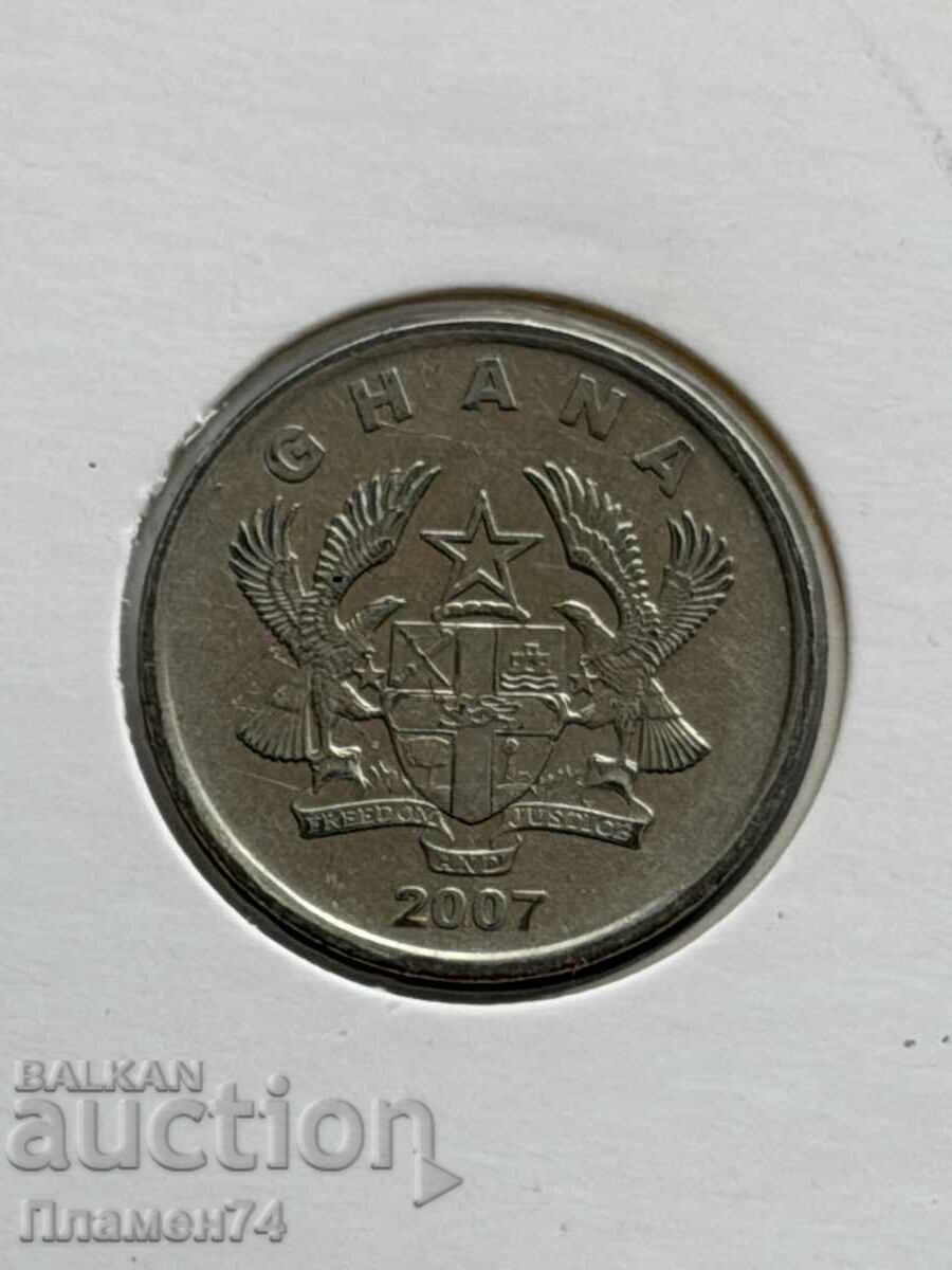 20 pesewa 2007 Ghana cu preț € 1.00 | 1.96 BGN
