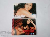 2 pcs Anelia pocket calendars, folk, pop-folk calendar