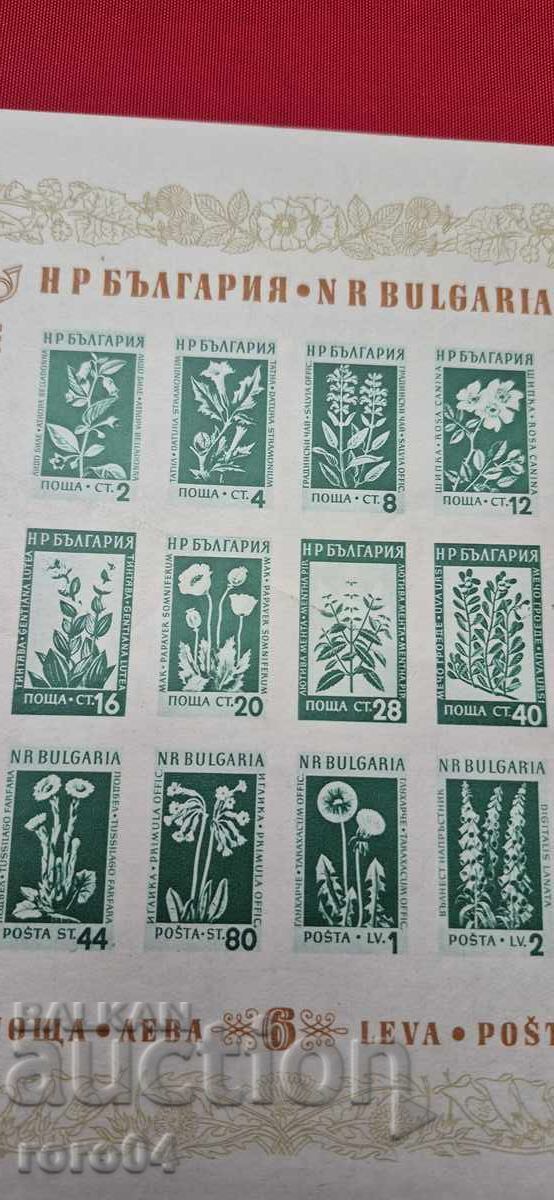 Аукцион РЕДОВНИ - ЛЕЧЕБНИ РАСТЕНИЯ - БЛОК - 1953
