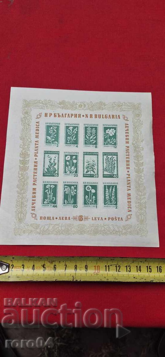 РЕДОВНИ - ЛЕЧЕБНИ РАСТЕНИЯ - БЛОК - 1953 - 5