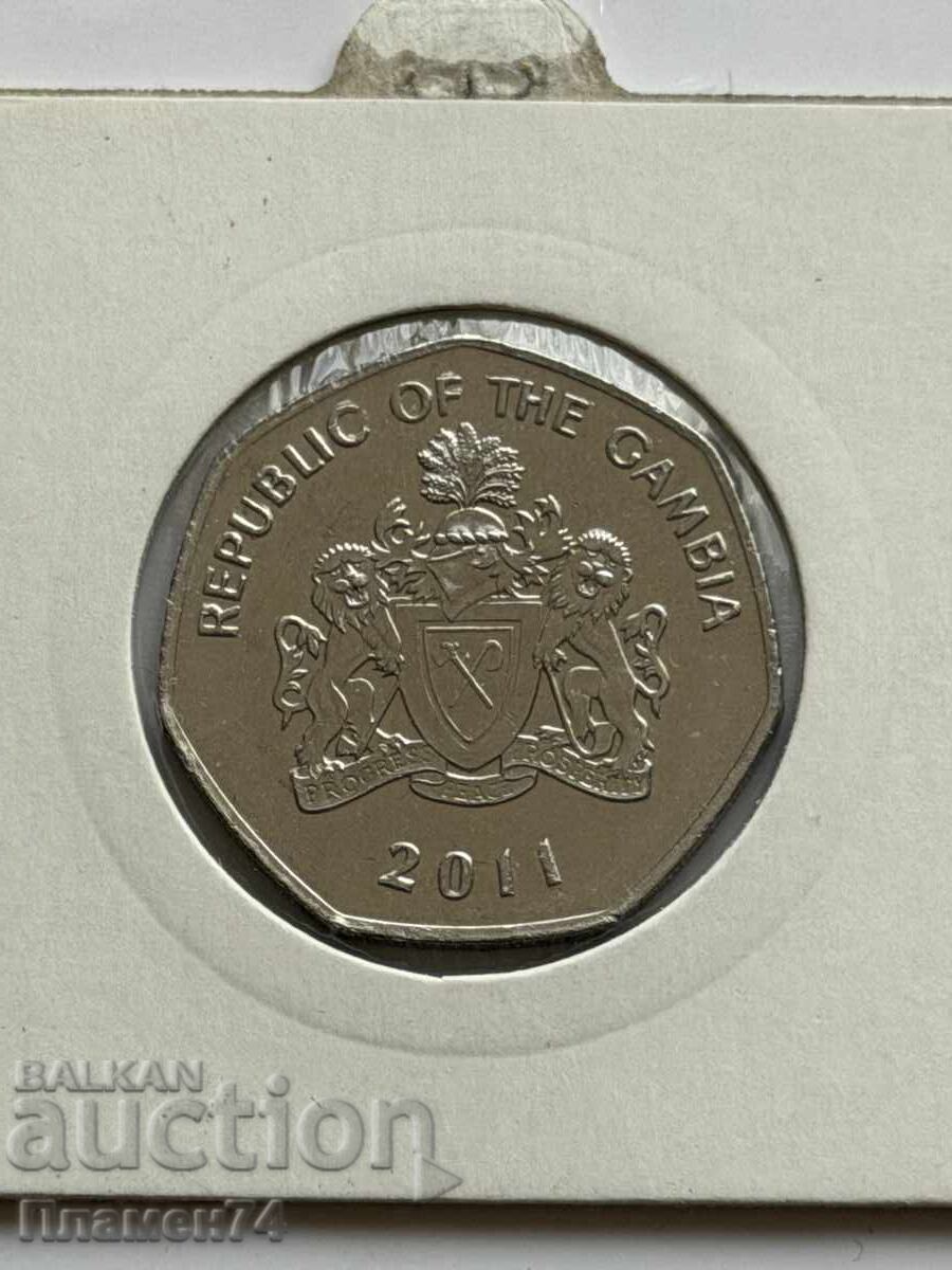 1 dalasi 2011 Gambia cu preț € 2.00 | 3.91 BGN