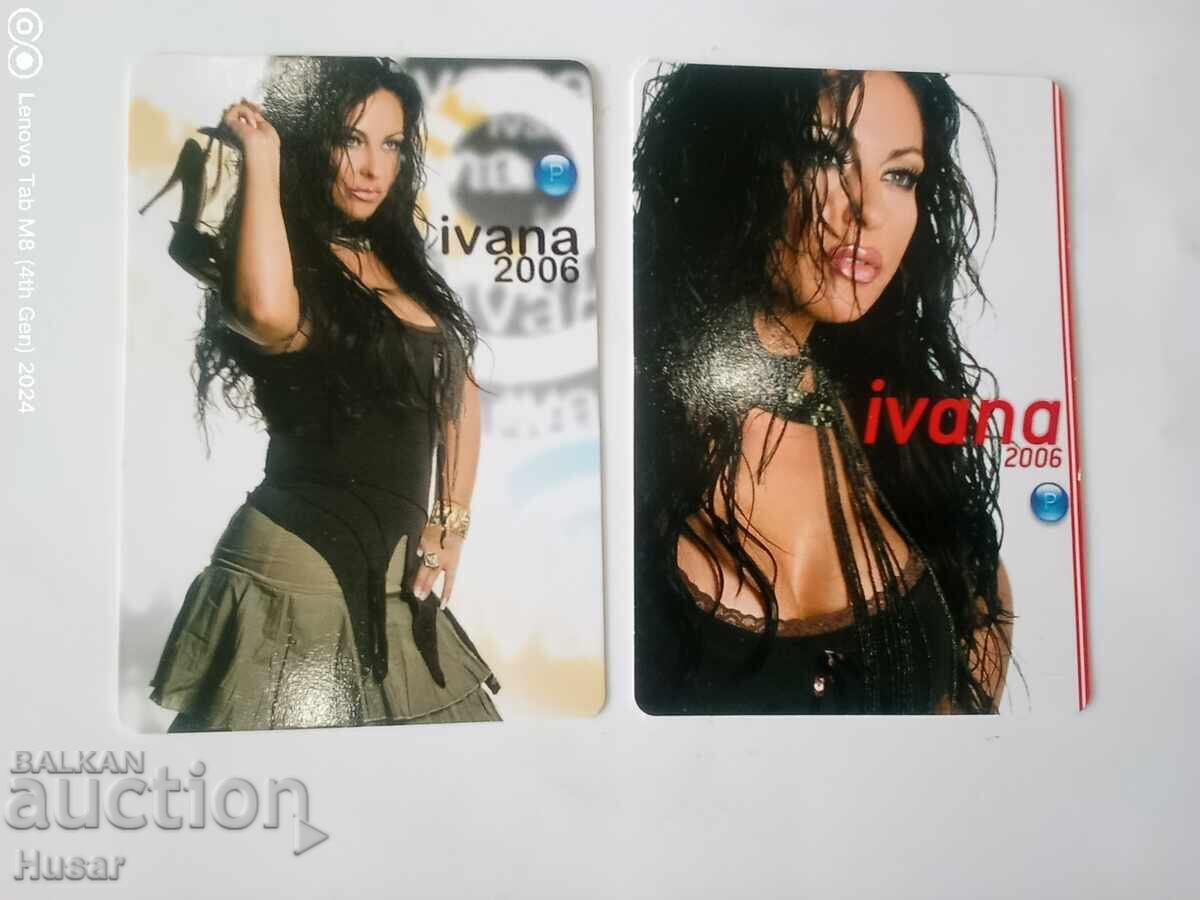 2 pcs Ivana pocket calendars, folk, pop-folk calendar with price € 2.19 | 4.28 BGN