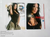 2 pcs Ivana pocket calendars, folk, pop-folk calendar